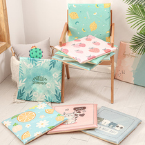 Summer ice silk memory foam cushion office sedentary chair cushion cool breathable sponge chair cushion cool cushion cushion