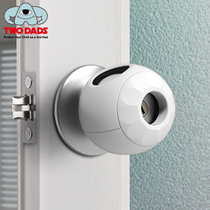  Spherical door handle protective cover Anti-unlocking Anti-theft door handle safety protective cover ABS door handle cover Door handle gloves