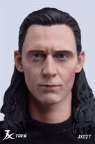 Soldier Loki head carving 1 6 Avengers high quality LOKI LOKI model spot