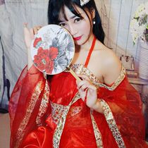Ancient clothes womens ancient wind COS female Han clothes woman Han Tang Sexy Seven Wonder Woman acting out to the student to perform the fairy