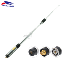 Taiwan eagle RH770 intercom antenna UV double section 144-430MHz hand table talkback tie rod antenna 92cm