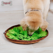 Pet Dual-use Sniff Bowl Smells Mat Puzzle Puzzle Stash training Puppy Toy Home Decompression Pet Supplies