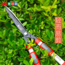 Sagawa Tin 8219 Telescopic Fence Shears Gardening Scissors Garden Fruit Tree Pruning Shears Green Lawn Shears