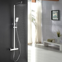 Janissa Nymphy shower set household all copper bathroom shower shower head open-fitting constant temperature shower