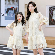 UK next sara girl with dress dress 2022 Summer new Korean version Fashion foreign pistachio female