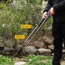 Shake stick self-defense weapon telescopic stick three bars legal car self-defense supplies fight knife sway roller throw stick