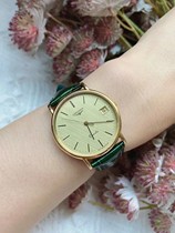 Swiss ultra-thin waves Golden quartz mens watch L970 2 Movement