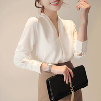 Mularsa Method Design Sensation Niche Snowspinning Shirt Woman 2022 Spring New Fashion 100 Hitch Long Sleeve Blouse