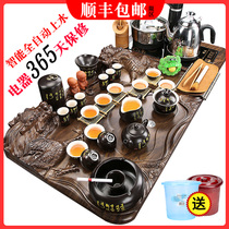 Tea set light luxury Chinese household living room full automatic integrated tea table Kung Fu tea tray office
