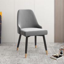 Nordic Dining Chair Home Dining Room Chair Leaning Back Chair Modern Desk Chair Mesh Red Light Lavish Minimalist Iron Art Casual Chair