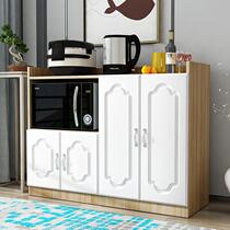  Nordic dining side cabinet Modern simple locker cupboard Household economical cabinet storage cabinet Microwave oven cabinet