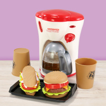 Childrens toys Afternoon tea set Teacup teapot set simulation coffee machine Baby mini water dispenser can water