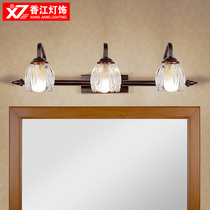 Mirror front lights American led bathroom lights bathroom mirror cabinet lights bathroom waterproof mirror lights simple makeup lights wall lights