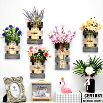 Wall Decoration Room Bedroom Interior Wall Upper Pendant Creative Wall Green Plant Wall Decoration Shop Restaurant Wall-mounted Flowers