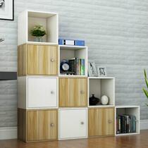Finishing rack Small apartment bedroom bedside storage locker creative single detachable modern wooden cabinet Nordic