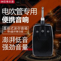 In-line instrument speaker mini-electric blow pipe small sound box