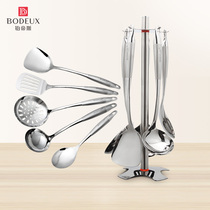 Plattis 304 stainless steel spatula six-piece set Spatula spoon Soup spoon colander multi-purpose kitchenware set