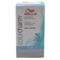 Wella Color Charm Liquid Toner #T14 Pale Ash Blonde (41ml)