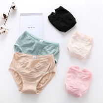 Underpants female waist streak sexy house small confused mesh jacquard breifs breathable solid color girl student bottoms