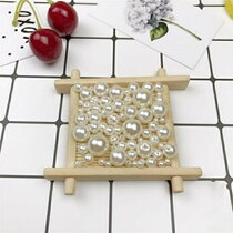 Handcrafted Ornament Material 3-20mmABS Bright Rice White Imitation Pearl Clothing Hairpin Accessories Handmade Strings