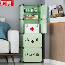 College student dormitory supplies storage artifact girls high school dormitory space Master bedside cabinet shelf