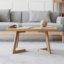 Cheaking sound 798 coffee table Nordic Japanese floating window small coffee table solid wood small apartment simple short tatami side several