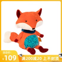 American B Toys talking little fox than Le plush toy baby doll children appease doll