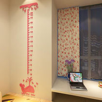 Cartoon body height stickers 3d three-dimensional wall stickers living room porch childrens room measuring height ruler kindergarten decorative wall murals