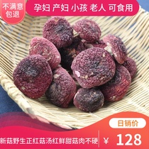 Dried red mushroom Fujian Wuyishan authentic wild mushroom mushrooms shiitake mushrooms special red mushrooms dry goods pregnant women 100g