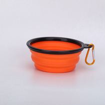 Pet Pooch Silicone Folding Bowl Out Drinking Water Bowl Portable Dog Bowl Outdoor Drinking Water Travel Supplies Dog Food Basin