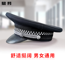 2011 New security mens universal big cornice cap property doorman winter big cap regular service big cornice cap men and women