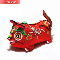 Pure Handmade Folk Cloth Tiger Baby Baby Full Moon 100 Days Old Arrest Week Cloth Art Gift Doll Toy