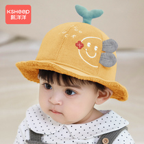 Baby hat autumn winter style baby warm shading sun protection basin hat male and female baby fall child pelvic hat fisherman hat