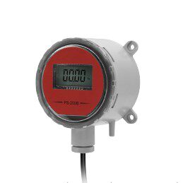 Small Bull Wind Pressure Sensor Indoor Duct Wind Pressure Measuring Instrument Pressure Sensor 4-20ma10v Output Custom