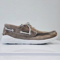 VISVIM UNCLE GUI casual suede lace-up cowhide peas shoes cork sweat-absorbing breathable tide sailing shoes men