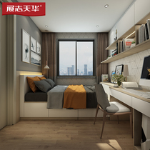 Zhanzhi Tianhua official privilege deposit 300 yuan whole house custom wardrobe cabinet tatami bedroom desk bed