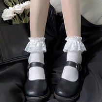 jk day is Lolita's short tube soft girl Lolita socks children's autumn and winter money