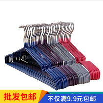 Nano - slip - soaked plastic frame 10 stainless steel groove drying trousers dry and wet dual - use clothes hang wholesale
