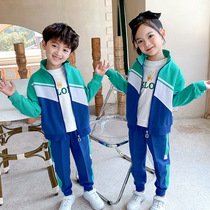 Ok Dragon Elementary School Children School Uniforms Spring Autumn Suit Childrens Kindergarten Garden Clothes Three Sets Junior High School Student Games Class Clothes