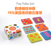 American MathForLove Math Thinking Game Children TINY POLKA DOT Educational Toy DOT Card
