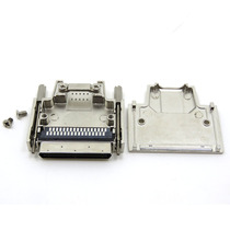 VHDCI 68P connector SCSI 68Pin male small 68 male and female with iron shell punctured welding wire type