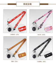 Polaroid camera with cute cartoon digital micro-single camera shoulder strap SLR camera strap hanging neck diagonal cross universal