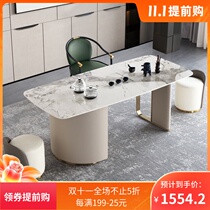 Light luxury tea table Modern Tea Table Table and Chair combination simple home kung fu tea set office desk