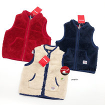 Spot mikihouse new childrens lamb cashmere vest warm vest 13-5705-782