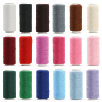 Household sewing thread black white small thread roll color sewn clothes thread set 402 polyester thread