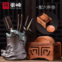 Haofeng Tea Ceremony Six Gentleman Tea Set Home Tea Ceremony Accessories Kung Fu Tea Spoon Tea Clip Bamboo Tea Needle