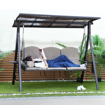 Outdoor swing courtyard garden rocking chair home balcony rocking chair outdoor hanging chair swing double casual Swing Swing