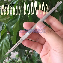 Fine round handle 3 Number of surgical shank stainless steel B4 Surgical tool holder engraving blade 11 23 25 Number 25