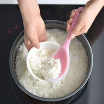 Food grade silica gel electric rice cooker not sticky rice spoon medical stone special without dipping coating rice shovel household rice spoon