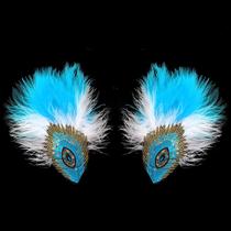 2020 Dance Headwear Feather New Children Dai National Peacock floral headdress Performance Accessories Feather Sequin Hair Accessories